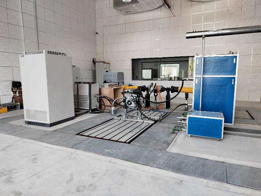 90kw 1000rpm 시롱 엔진을 위한 사용자 정의 하이브리드 다이내모터 테스트 벤치