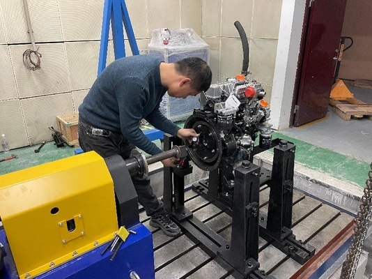 SSCG110-2500/9000 ±0.2%FS 110kW 9000RPM 높은 정확성, 높은 신뢰성, 높은 동적 반응 엔진 성능 AC 다이너모미터 테스트 벤치 시스템