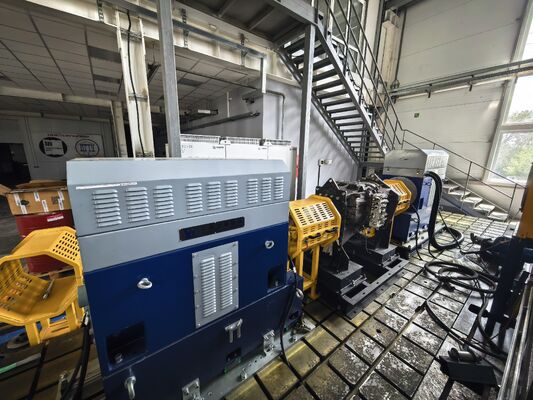SSCD500-1500/3800 500kW 3183 Nm 변속기 타입 다이내모미터 시험 벤치 시스템