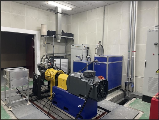 SSCG110-2500/9000 ±0.2%FS 110kW 9000RPM 높은 정확성, 높은 신뢰성, 높은 동적 반응 엔진 성능 AC 다이너모미터 테스트 벤치 시스템