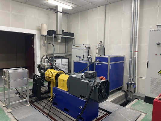 90kW 디젤 엔진 다이내모미터 테스트 벤치 0.05%FS 정확성